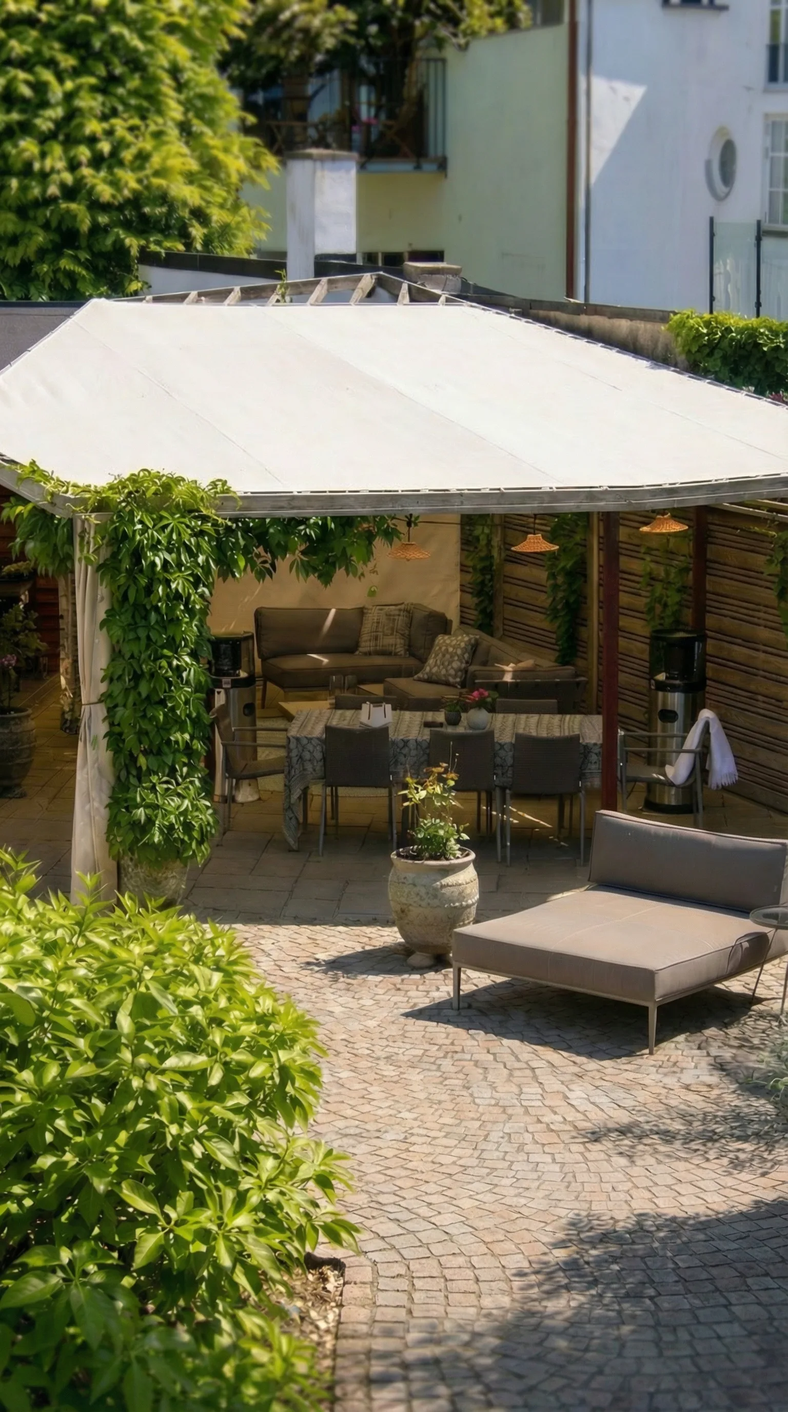 Segelduk för pergola - mobil