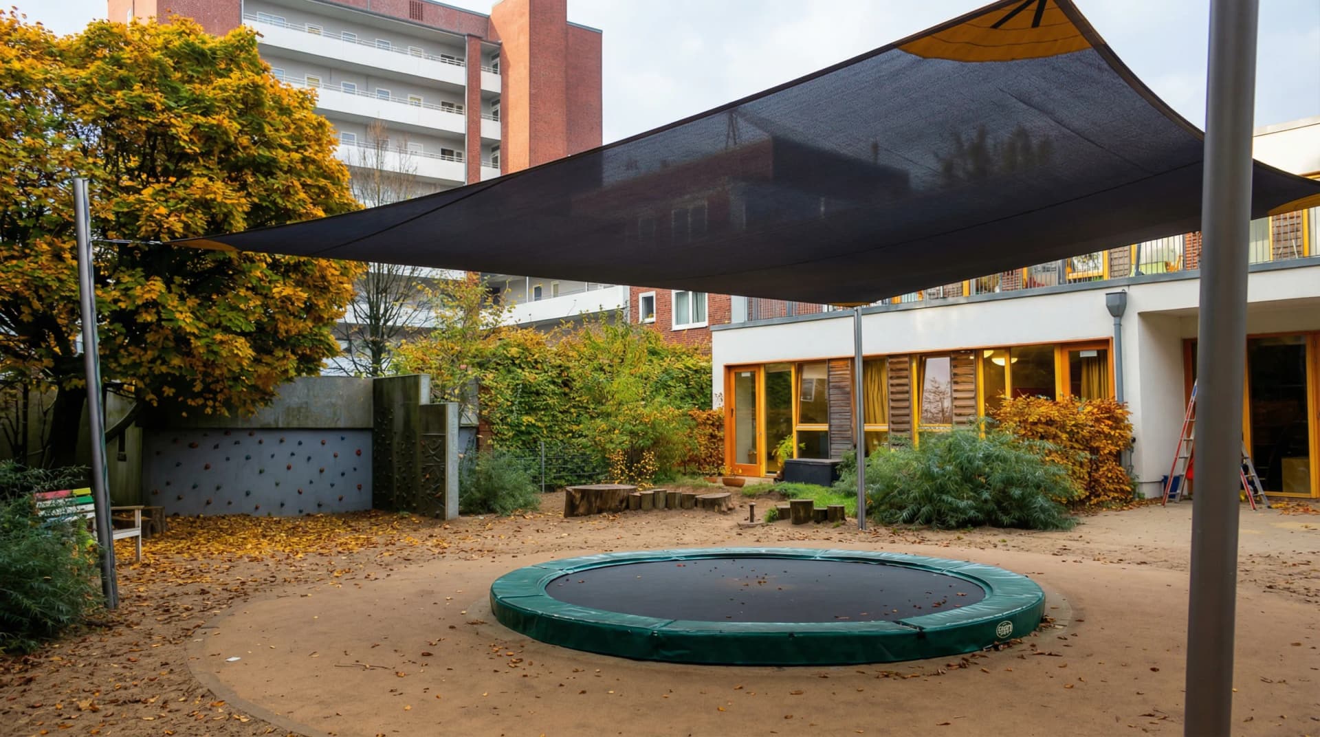 Solsegel på förskola